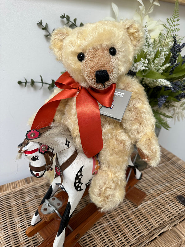 Chester Blond 12 Inch Traditional Teddy Bear Handmade in the UK