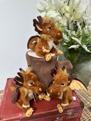 Lantern Plush Miniature Dragon Cuddle Cubs by Charlie Bears