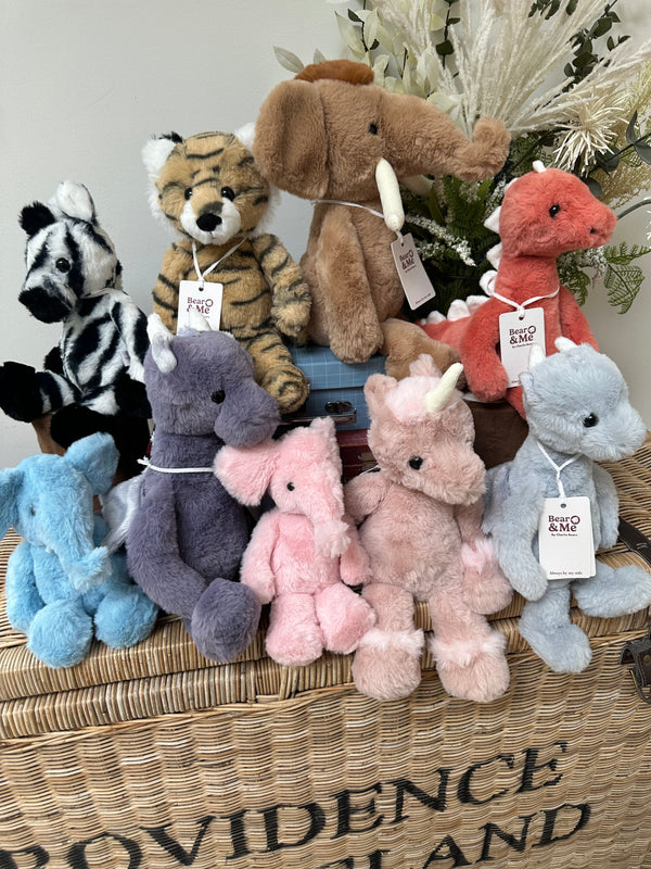 Wally Mammoth Large Plush Charlie Bears Bear & Me Collection Teddy Bear