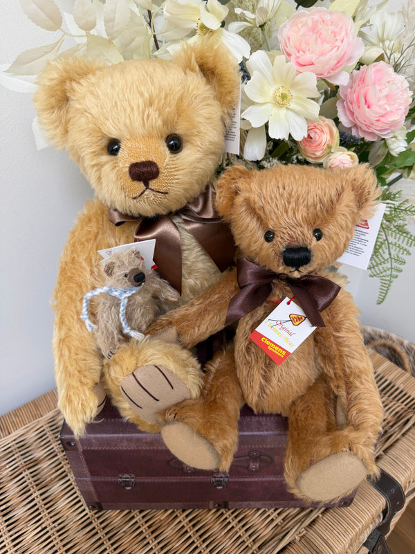 Clemens Miniature Mohair Plumps jointed Teddy Bear
