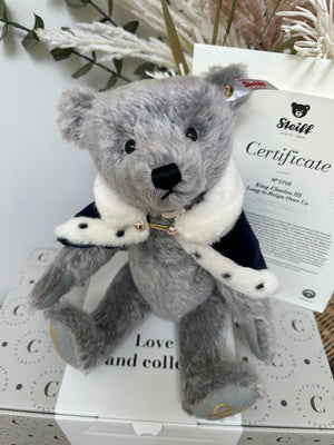 Steiff King Charles III Royal Collection Musical Teddy Bear No 1710