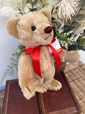 Clemens Nostalgia Gold 30cm Mohair Growler Teddy Bear Option B