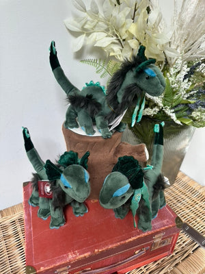 Nessie Plush Miniature Cuddle Cubs by Charlie Bears Loch Ness Monster