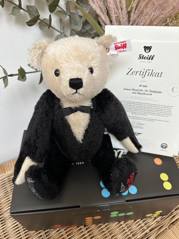 James Bond 007 Dr No Musical Collectable Teddy Bear No 446
