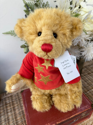 Jingle Belle Charlie Bears Plush Christmas themed Teddy Bear No 395