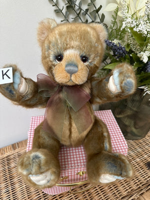 Stef 38cm Plush Collection Collectable Charlie Bears Teddy Bear