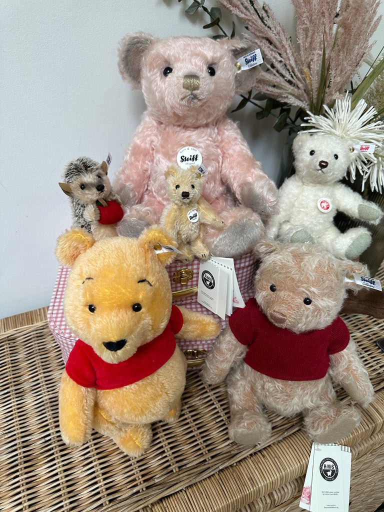 Blond Mini 10cm Teddy Bear Steiff Collectable Miniature Mohair Teddy Lovely Bears