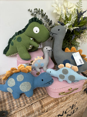 Big Dodger The Dino Knitted Dinosaur Toy