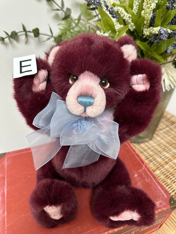 Rummy Charlie Bears Plumo Plush Collection Collectable Teddy Bear