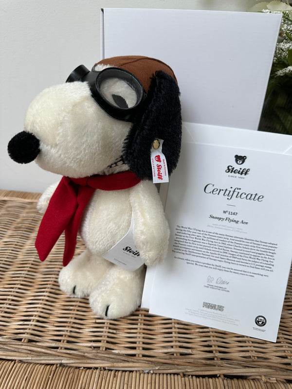Snoopy Flying Ace Steiff Limited Edition No 1147