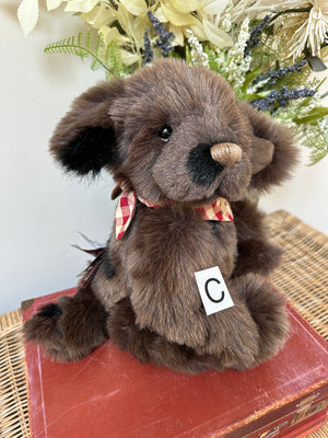 Boomerang Charlie Bears Collectable Plush Puppy Dog