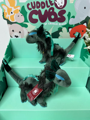Nessie Plush Miniature Cuddle Cubs by Charlie Bears Loch Ness Monster