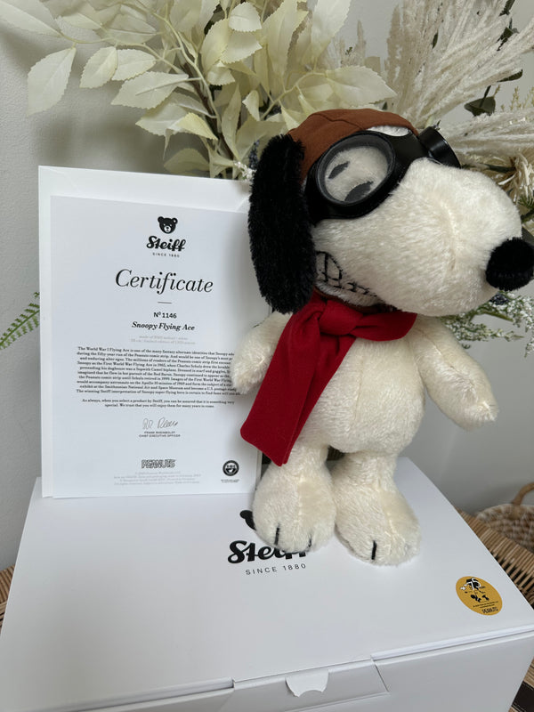 Snoopy Flying Ace Steiff Limited Edition No 1146