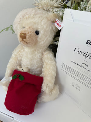 Santa Teddy Bear with Light Limited Edition No 475