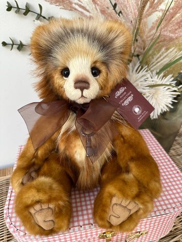 Calvin Charlie Bears Fully Jointed Plush Teddy Bear