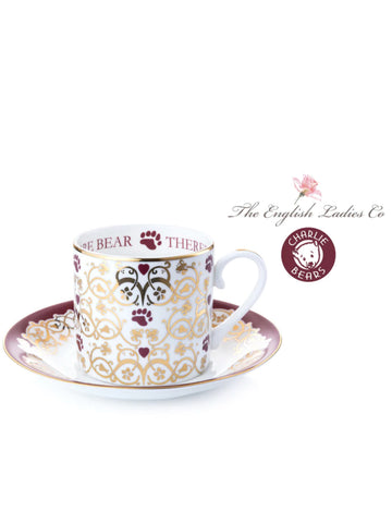 Charlie Bears China Always Room For One More Cup & Saucer Pre-Order