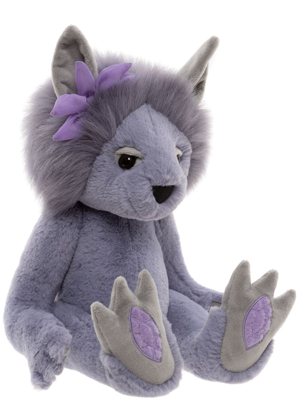 Amethyst Boo Bearhouse by Charlie Bears Plush Troll
