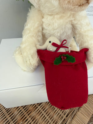 Santa Teddy Bear with Light Limited Edition No 473