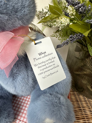 Whist Charlie Bears Plumo Plush / Mohair Collection Teddy Bear