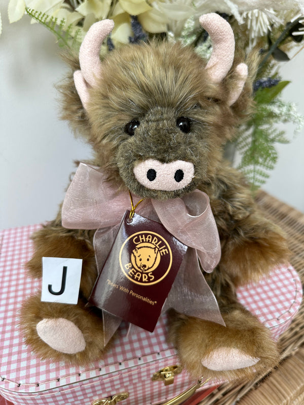 Prairie Charlie Bears Plush Collection Collectable Cow