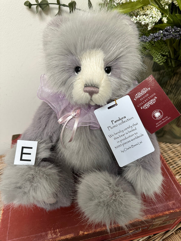 Pandora Charlie Bears Plumo Secrets Collection Plush / Alpaca Collectable Teddy Bear