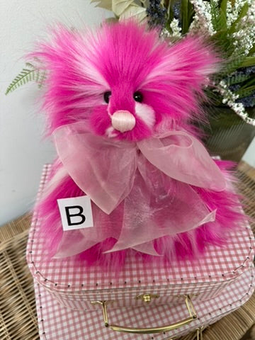 Raspberry Cupcake Charlie Bears Plush Collection Teddy Bear