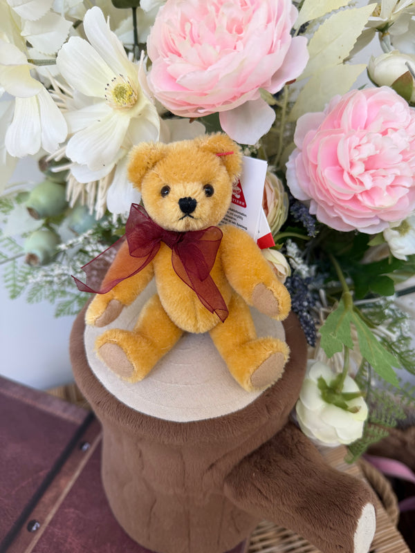 Nostalgia Gold Mohair Miniature 15 cm Teddy Bear