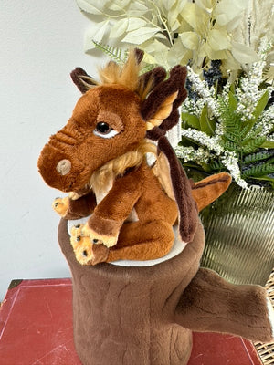 Lantern Plush Miniature Dragon Cuddle Cubs by Charlie Bears