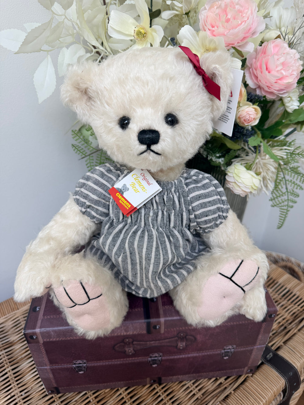 Clemens Teddy Marie Jensen Limited Edition Mohair Collectable Teddy Bear No 14