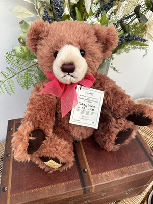 Deans Teddy Neil 30cm Jointed Plush Limited Edition Bear No 13