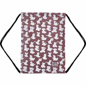 Charlie Bears "Bear & Me " Draw String Gift Bag Carry Tote