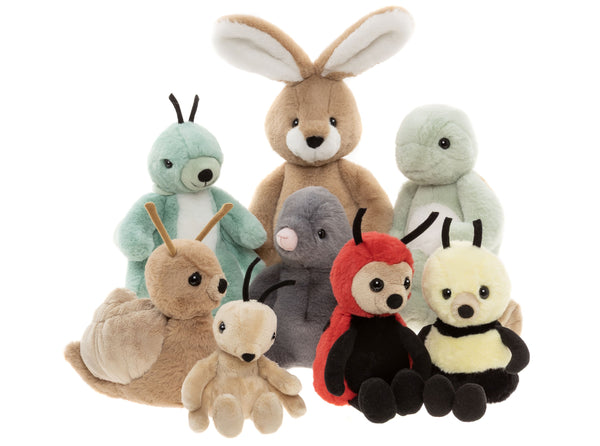 Tony Ant Plush Charlie Bears Bear & Me Collection Small Brown Ant