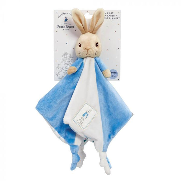 My First Peter Rabbit Comfort Blanket Baby Soother