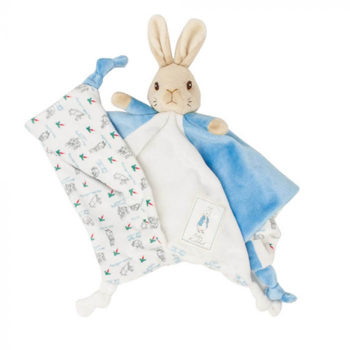 My First Peter Rabbit Comfort Blanket Baby Soother