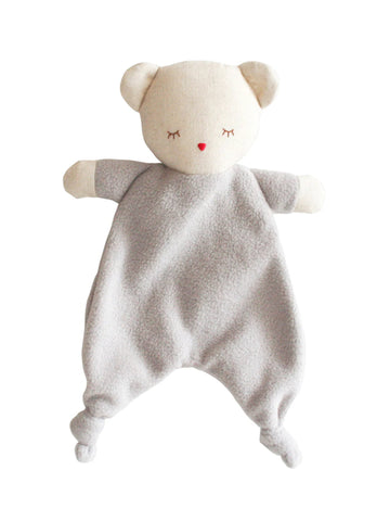 Baby Bear Soft Grey Comforter Soother