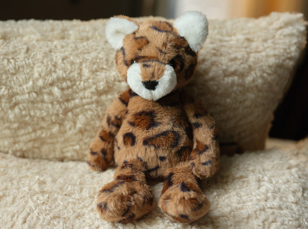 Lenny Leopard Plush Charlie Bears Bear & Me Collection