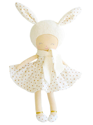 Belle Bunny Gold Spot Small Children's Toy Doll
