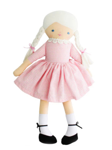 Beth 40cm Pink Gingham Doll