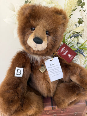 Boggle Charlie Bears Limited Edition Plumo Collectable Teddy Bear