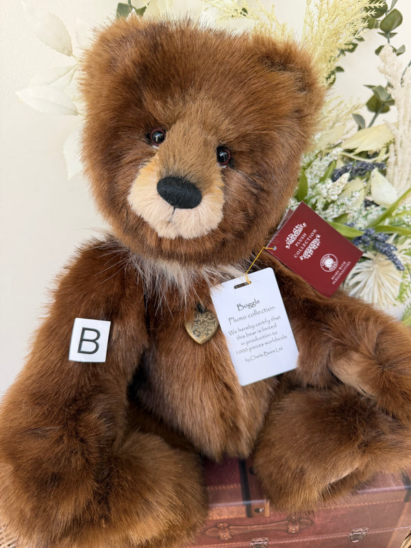 Boggle Charlie Bears Limited Edition Plumo Collectable Teddy Bear