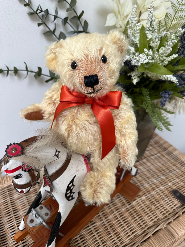 Chester Blond 10 Inch Traditional Teddy Bear Handmade in the UK