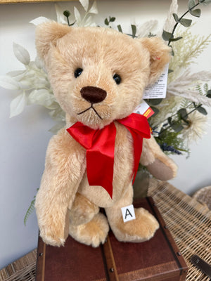 Clemens Large 40 cm Nostalgia Gold Mohair Growler Teddy Bear  Option A
