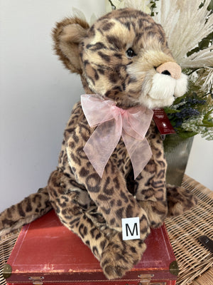 Saunter Charlie Bears Bearhouse Bear Plush Zanzibar Leopard