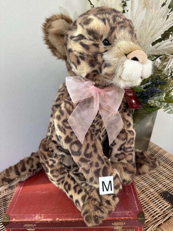 Saunter Charlie Bears Bearhouse Bear Plush Zanzibar Leopard