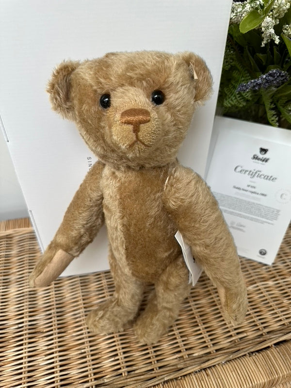 1910 Replica Steiff Collectable 2024 New Release Growler Mohair Teddy Bear No 375