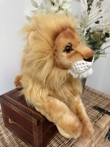 Leo the Lion 45cm Steiff Plush Lying Collectable Toy
