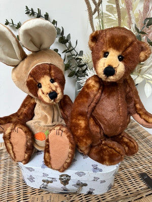 Romper Charlie Bears Plush Collection Sleepover Series Teddy Bear Rabbit