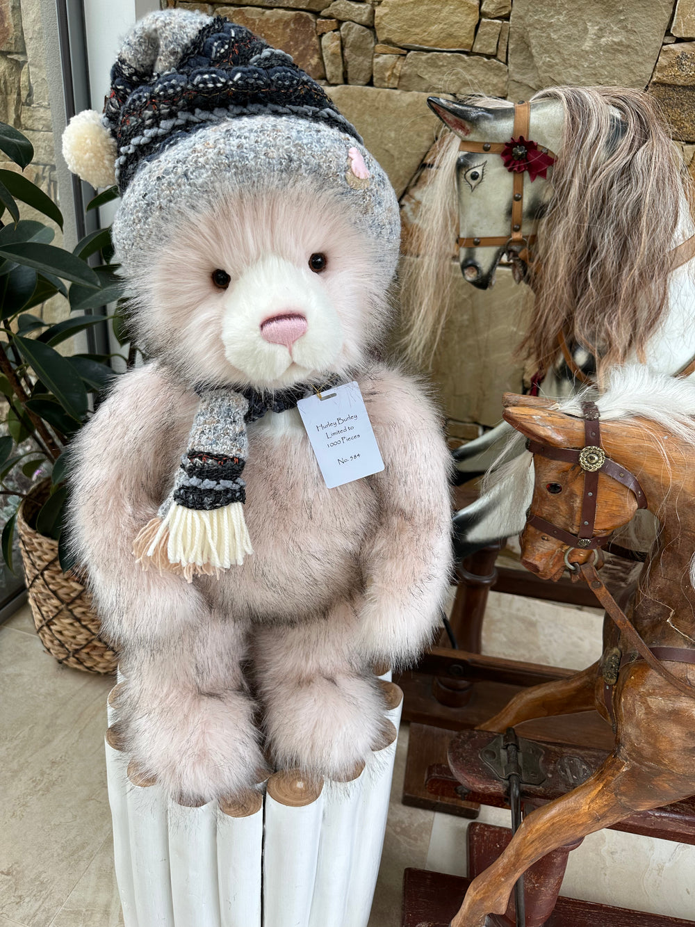 Hurley Burley Large Standing Plush Limited Edition Charlie Bear No 584