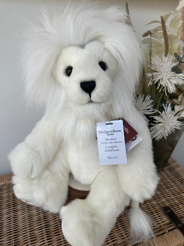 Mortimer Charlie Bears Queens Beast Limited Edition White Lion No 610