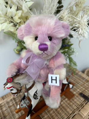 Hollyhock Charlie Bears Pink Pastel Plush Collection Teddy Bear